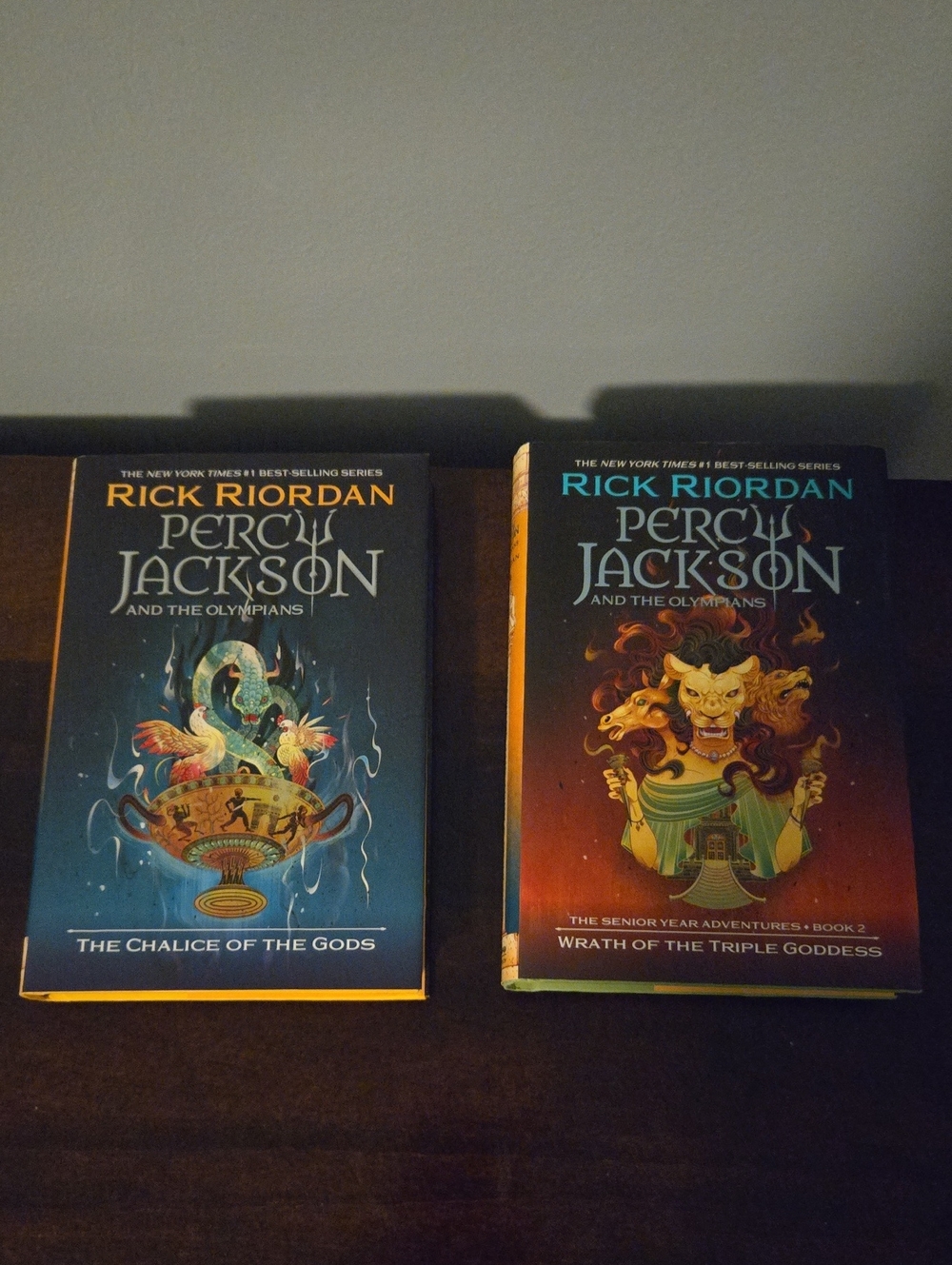 Percy Jackson Senior Year Adventures Books 1 and 2